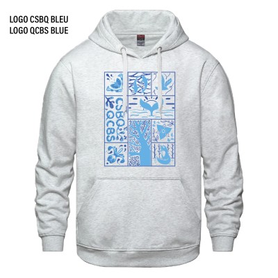 Hoodie Ash grey